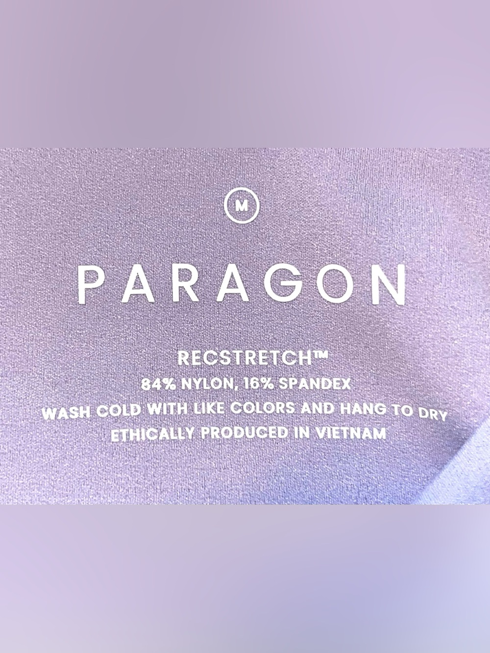 Paragon RecStretch Apex Sports Bra & MidRise SculptSeam 4” Shorts Dreamscape M - Picture 4 of 8